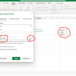 Excel Dropdownliste Datenüberpruefung Werte eingeben aus Raster.