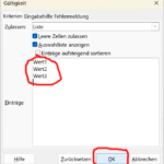 dropdownliste libreoffice-calc daten gueltigkeit-zulassen liste eintraege